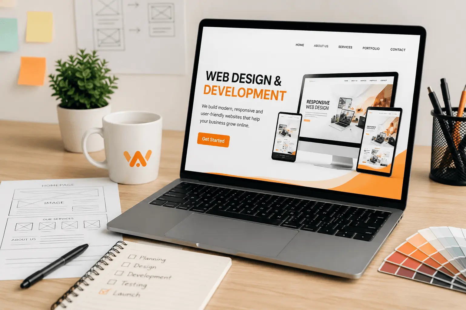 Web design and development